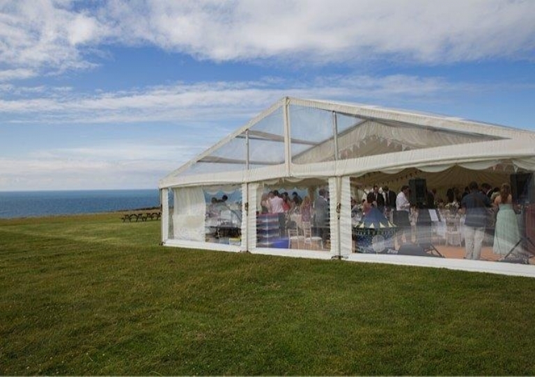 Have your Absolute Canvas wedding marquee at Bre-Pen Farm in Cornwall.